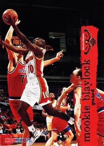 #2 Mookie Blaylock - Atlanta Hawks - 1995-96 Hoops Basketball