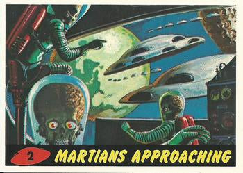 #2 Martians Approaching - 1994 Topps Mars Attacks