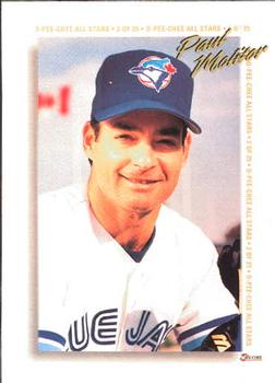 #2 Paul Molitor - Toronto Blue Jays - 1994 O-Pee-Chee Baseball - All-Star Redemptions