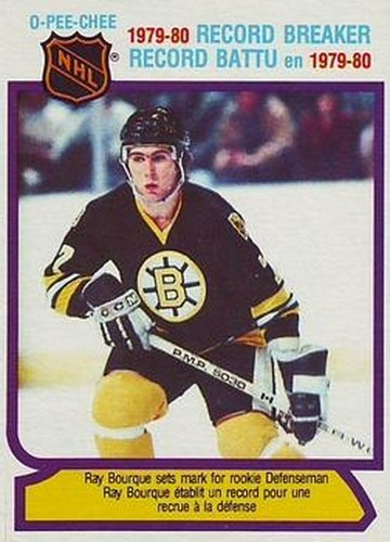 #2 Ray Bourque - Boston Bruins - 1980-81 O-Pee-Chee Hockey