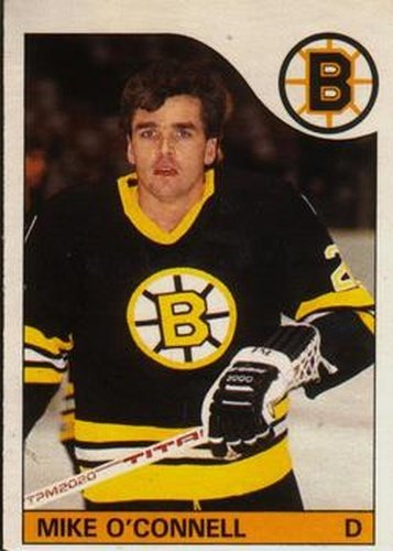 #2 Mike O'Connell - Boston Bruins - 1985-86 O-Pee-Chee Hockey