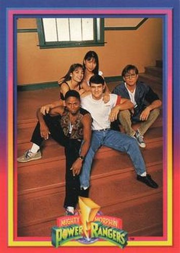 #2 Taking A Break - 1994 Collect-A-Card Power Rangers