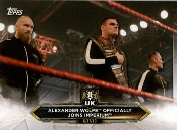 #2 Alexander Wolfe / Imperium - 2020 Topps WWE NXT Wrestling