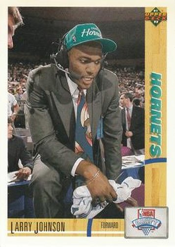 #2 Larry Johnson - Charlotte Hornets - 1991-92 Upper Deck Basketball