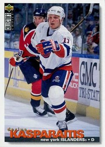 #2 Darius Kasparaitis - New York Islanders - 1995-96 Collector's Choice Hockey