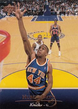 #2 Hubert Davis - New York Knicks - 1995-96 Upper Deck Basketball