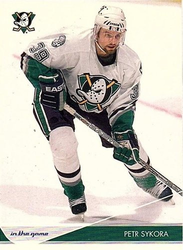 #2 Petr Sykora - Anaheim Mighty Ducks - 2003-04 In The Game Toronto Star Hockey