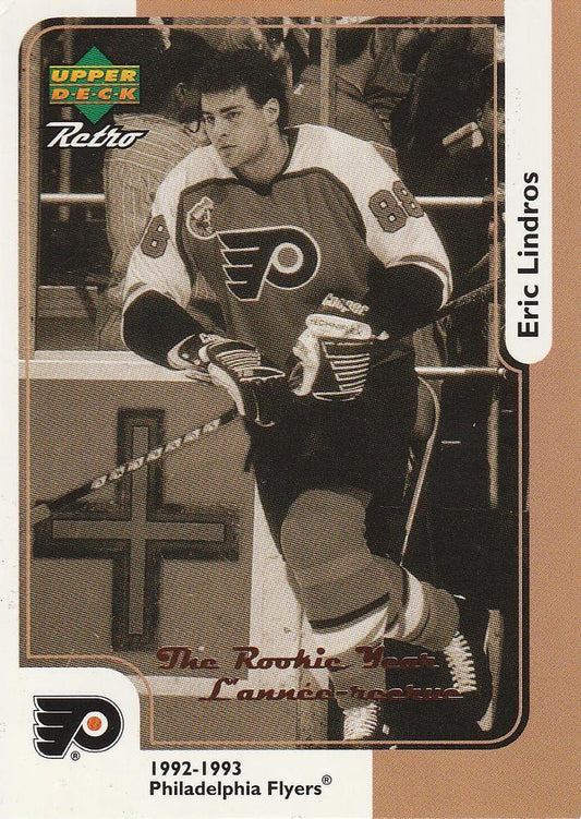 #2 Eric Lindros - Philadelphia Flyers - 1999-00 McDonald's Upper Deck Hockey - The Rookie Year