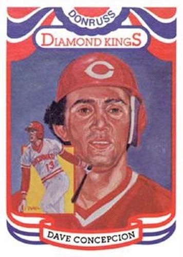 #2a Dave Concepcion - Cincinnati Reds - 1984 Donruss Baseball