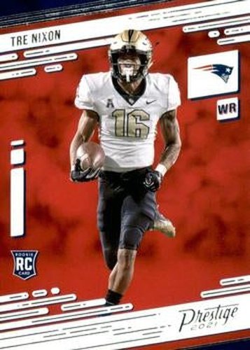 #300 Tre Nixon - New England Patriots - 2021 Panini Prestige Football