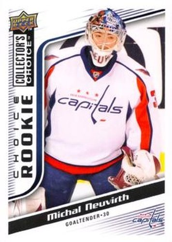 #300 Michal Neuvirth - Washington Capitals - 2009-10 Collector's Choice Hockey
