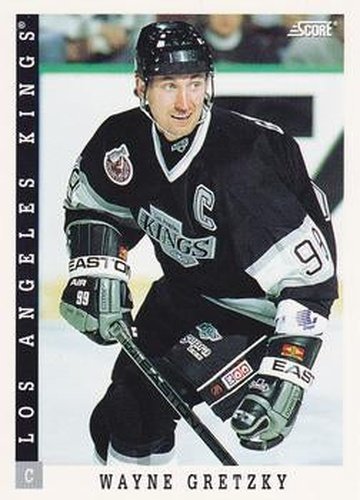 #300 Wayne Gretzky - Los Angeles Kings - 1993-94 Score Canadian Hockey