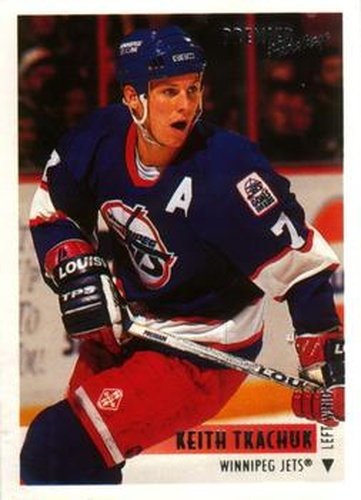 #300 Keith Tkachuk - Winnipeg Jets - 1994-95 O-Pee-Chee Premier Hockey