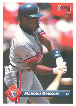 #300 Marquis Grissom - Montreal Expos - 1993 Donruss Baseball