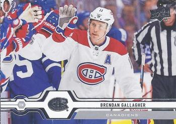 #300 Brendan Gallagher - Montreal Canadiens - 2019-20 Upper Deck Hockey