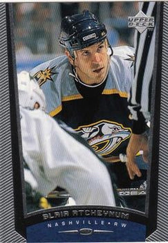 #300 Blair Atcheynum - Nashville Predators - 1998-99 Upper Deck Hockey