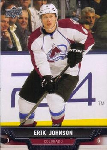 #300 Erik Johnson - Colorado Avalanche - 2013-14 Upper Deck Hockey