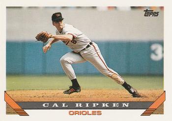 #300 Cal Ripken - Baltimore Orioles - 1993 Topps Baseball