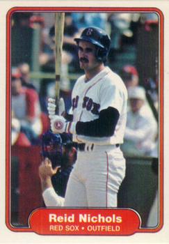 #300 Reid Nichols - Boston Red Sox - 1982 Fleer Baseball