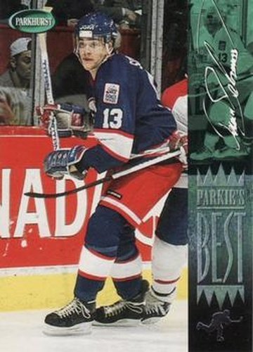 #300 Teemu Selanne - Winnipeg Jets - 1994-95 Parkhurst Hockey