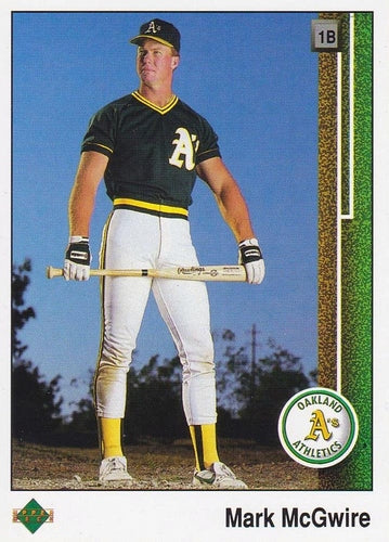 #300 Mark McGwire - Oakland Athletics - 1989 Upper Deck Baseball