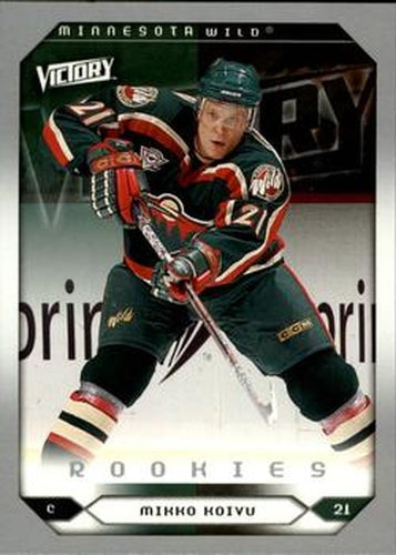 #300 Mikko Koivu - Minnesota Wild - 2005-06 Upper Deck Victory Hockey