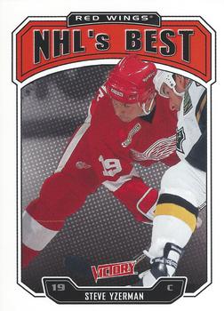 #300 Steve Yzerman - Detroit Red Wings - 2000-01 Upper Deck Victory Hockey