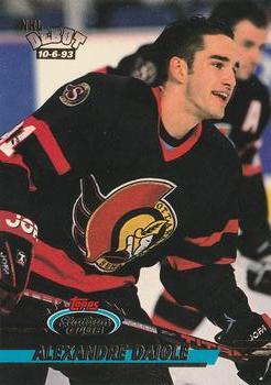 #300 Alexandre Daigle - Ottawa Senators - 1993-94 Stadium Club Hockey