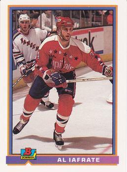 #300 Al Iafrate - Washington Capitals - 1991-92 Bowman Hockey