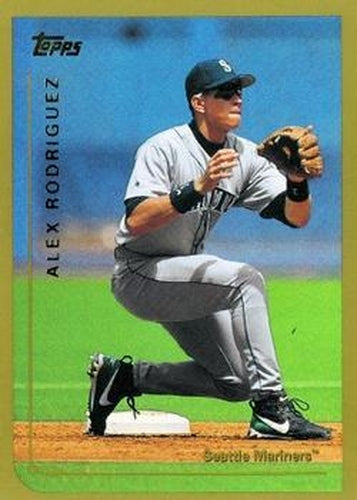 #300 Alex Rodriguez - Seattle Mariners - 1999 Topps Baseball