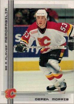 #300 Derek Morris - Calgary Flames - 2000-01 Be a Player Memorabilia Hockey