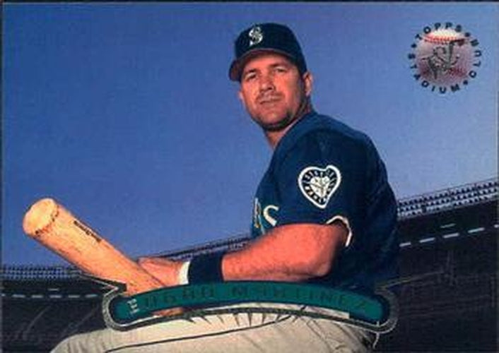 #300 Edgar Martinez - Seattle Mariners - 1996 Stadium Club Baseball