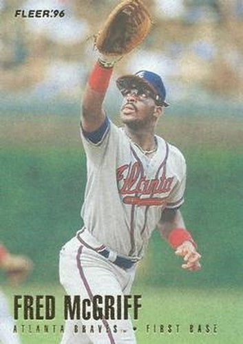 #300 Fred McGriff - Atlanta Braves - 1996 Fleer Baseball