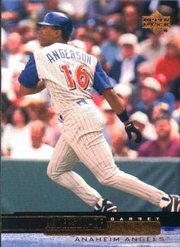 #300 Garret Anderson - Anaheim Angels - 2000 Upper Deck Baseball