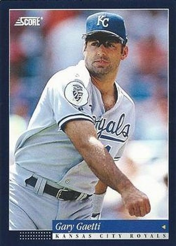 #300 Gary Gaetti - Kansas City Royals -1994 Score Baseball