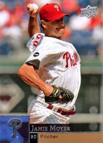 #300 Jamie Moyer - Philadelphia Phillies - 2009 Upper Deck Baseball
