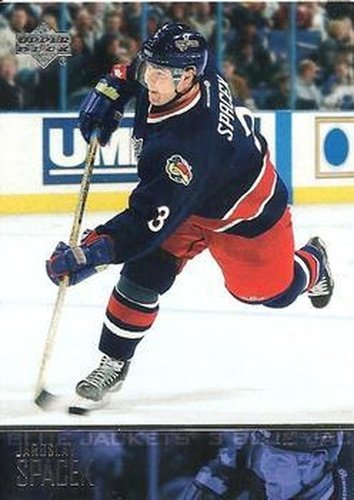 #300 Jaroslav Spacek - Columbus Blue Jackets - 2003-04 Upper Deck Hockey