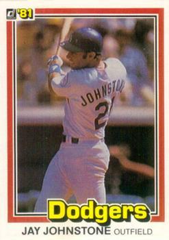 #300 Jay Johnstone - Los Angeles Dodgers - 1981 Donruss Baseball