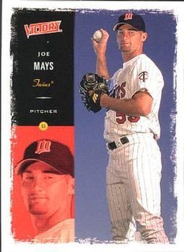 #300 Joe Mays - Minnesota Twins - 2000 Upper Deck Victory Baseball