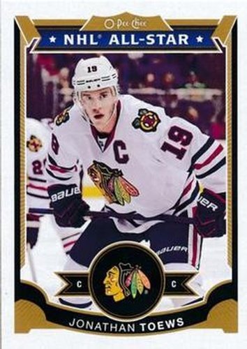 #300 Jonathan Toews - Chicago Blackhawks - 2015-16 O-Pee-Chee Hockey