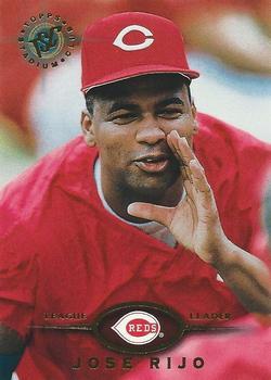 #300 Jose Rijo - Cincinnati Reds - 1995 Stadium Club Baseball