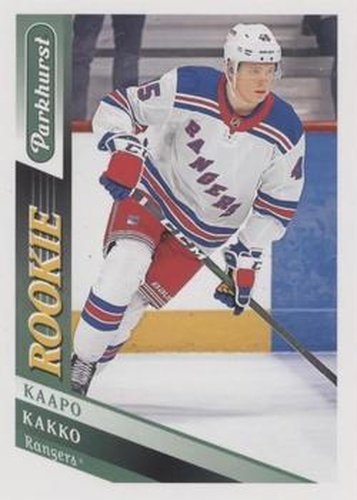 #300 Kaapo Kakko - New York Rangers - 2019-20 Parkhurst Hockey