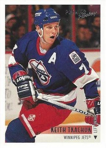 #300 Keith Tkachuk - Winnipeg Jets - 1994-95 Topps Premier Hockey