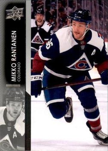 #300 Mikko Rantanen - Colorado Avalanche - 2021-22 Upper Deck Hockey