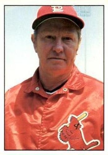 #300 Red Schoendienst - St. Louis Cardinals - 1976 SSPC Baseball