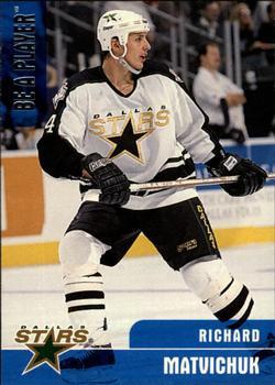 #300 Richard Matvichuk - Dallas Stars - 1999-00 Be a Player Memorabilia Hockey