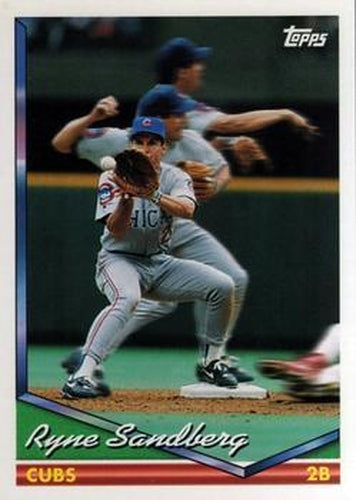 #300 Ryne Sandberg - Chicago Cubs - 1994 Topps Baseball