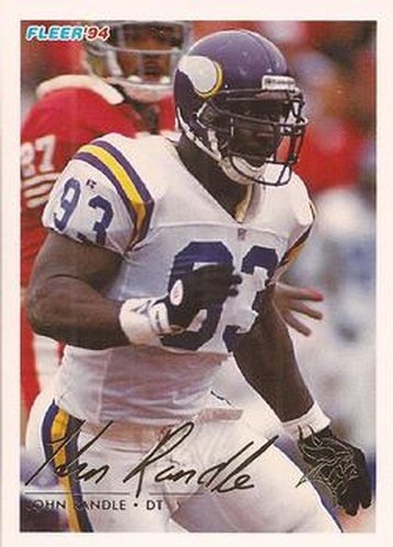 #300 John Randle - Minnesota Vikings - 1994 Fleer Football