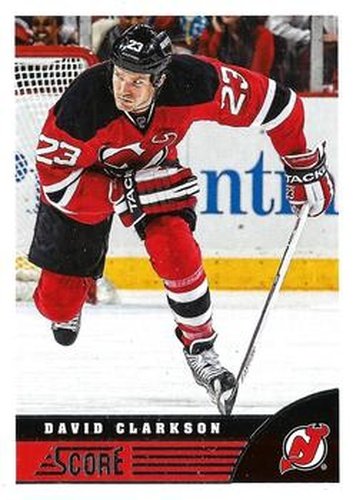 #300 David Clarkson - New Jersey Devils - 2013-14 Score Hockey
