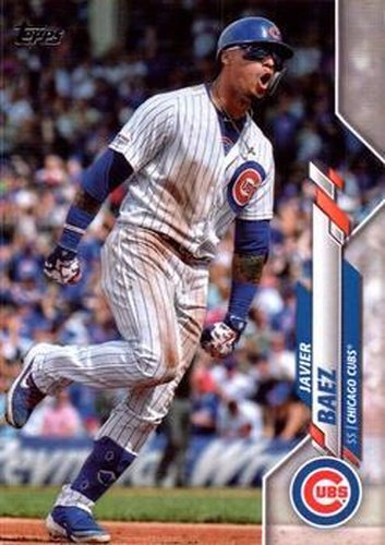 #300 Javier Baez - Chicago Cubs - 2020 Topps Baseball